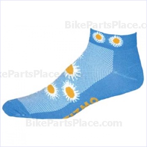 Socks - Daisies Design BlueYellow