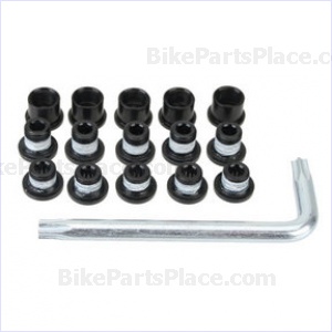 Chainring Bolt and Nut Triple