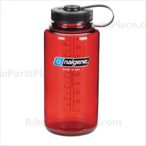 Water Bottle Wide-Mouth Ruby Red