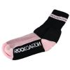 Socks - Rockgardn Logo 07 Black-Pink
